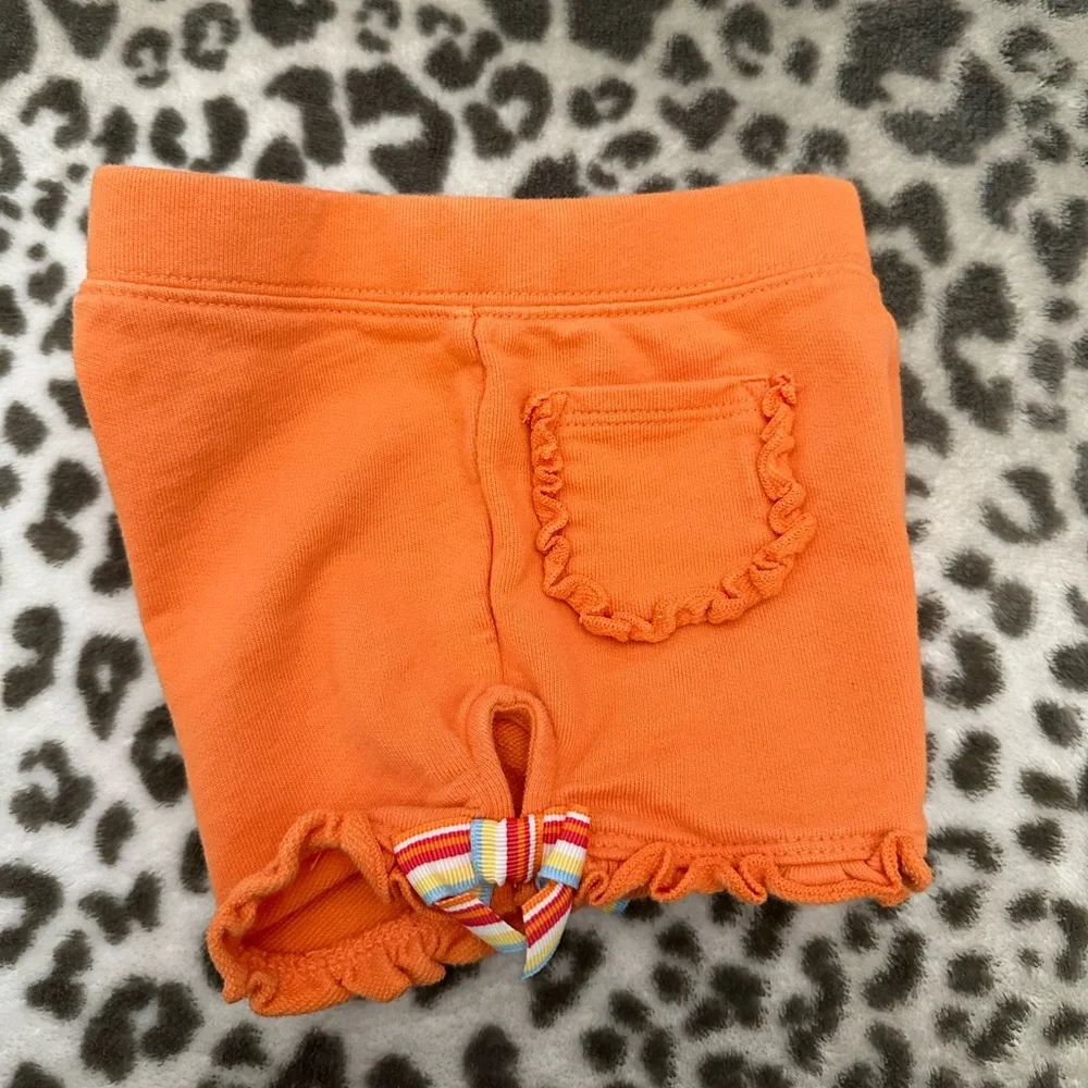 Gymboree Knit Shorts in Orange Size 12-18 Months